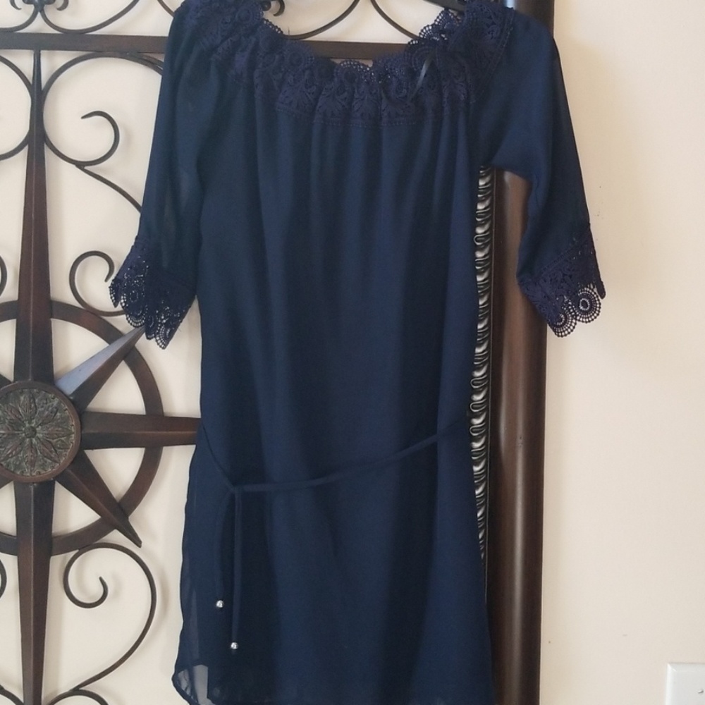 Navy Blue Dress..